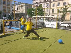 Zdjęcie z galerii Goalball - piłka toczona niewidomych