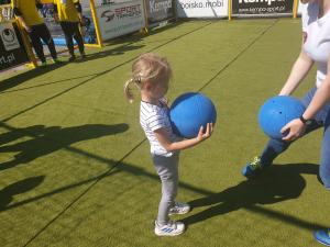Zdjęcie z galerii Goalball - piłka toczona niewidomych