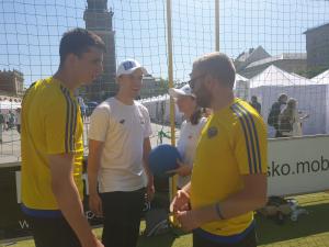 Zdjęcie z galerii Goalball - piłka toczona niewidomych